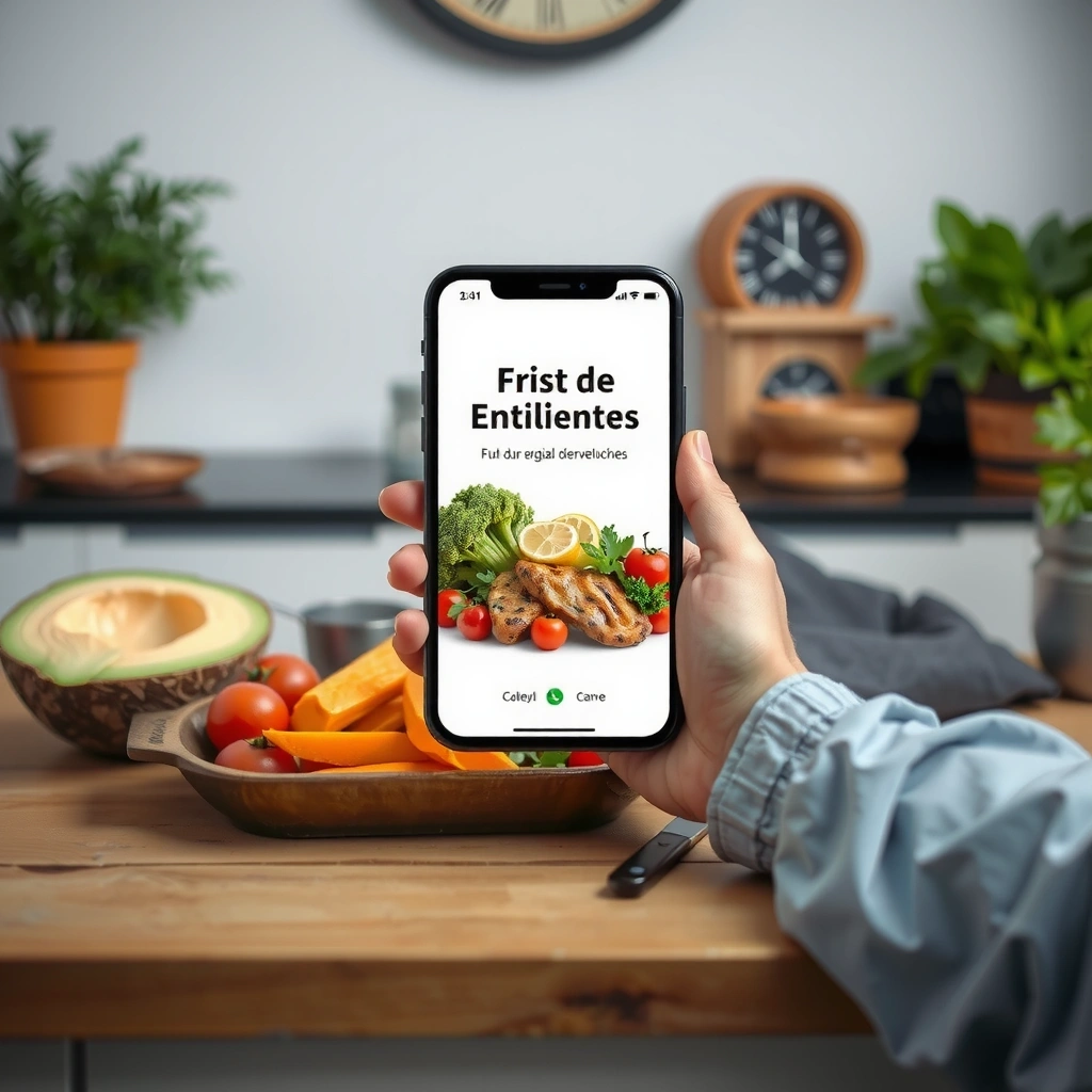 Digitale Ernährungs-App und Tools